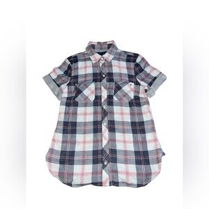 NWOT Tommy Hilfiger Women’s Plaid Button up Shirt
